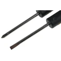 Stanley Slotted Phillips Precision Screwdriver Set 6 Pieces Tip Sizes 2x40 mm, 2.5x40 mm, 3x40 mm, PH000, PH00 STHT0-62632