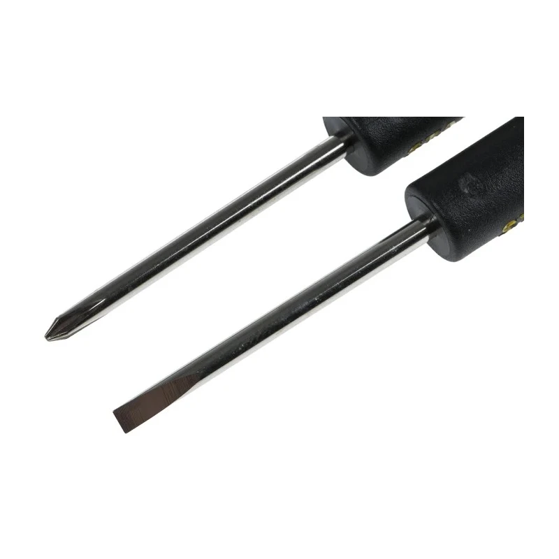 Stanley Slotted Phillips Precision Screwdriver Set 6 Pieces Tip Sizes 2x40 mm, 2.5x40 mm, 3x40 mm, PH000, PH00 STHT0-62632