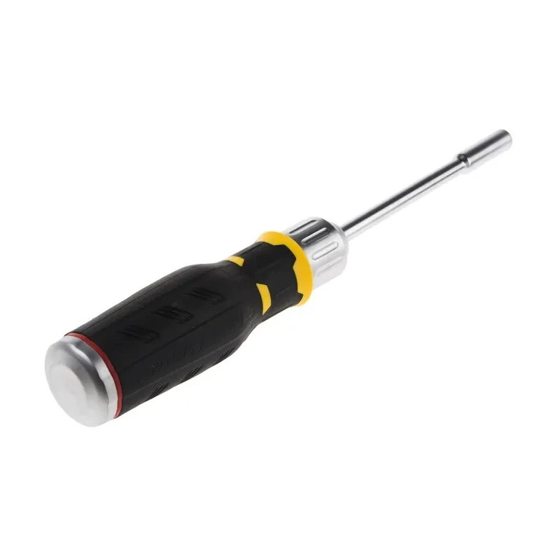 Stanley Ratchet Screwdriver & Bit Set Phillips, Pozidriv, Slotted, Torx Bi-Material Handle FMHT0-62690