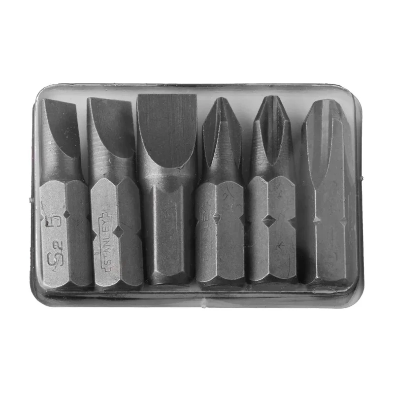 Stanley Slotted Ratchet Screwdriver & Bit Set 12 Pieces Bi-Material Handle FMHT0-62691