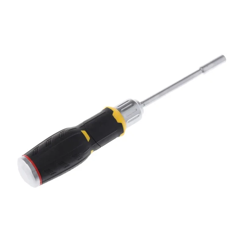 Stanley Slotted Ratchet Screwdriver & Bit Set 12 Pieces Bi-Material Handle FMHT0-62691
