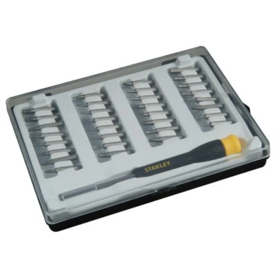 Stanley Interchangeable Precision Screwdriver Set 37-Piece, Hexagon and Specialty Tips STHT0-62634