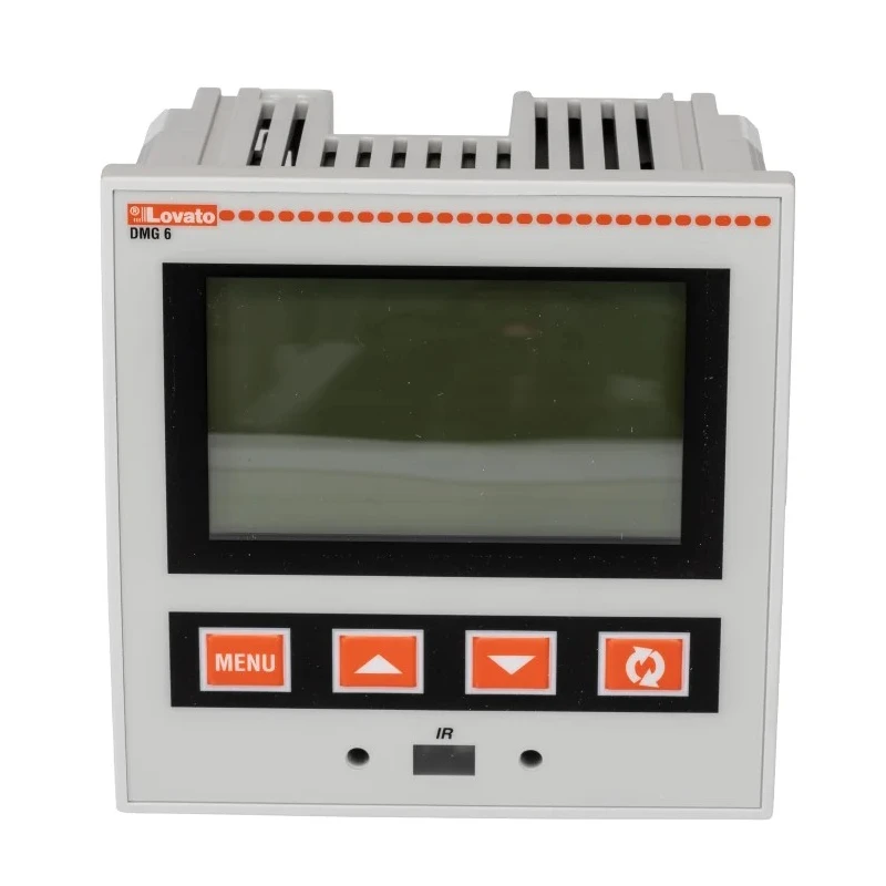 Lovato Electric 3 Phase Digital LCD Energy Meter, Meter Accuracy ±1%, 92mm Cutout, 6 A Maximum Measurement DMG600