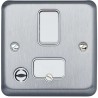 MK Electric 13A 1 Gang Switched Fused Spur Albany Plus Range Surface Flush Mount 115V NFC61-341