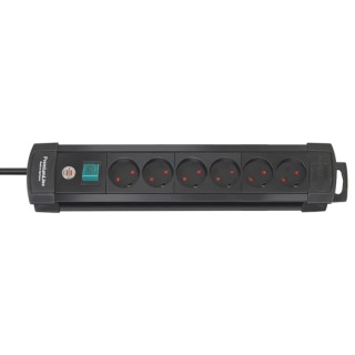 brennenstuhl Premium-Line 3 m 6 Socket Type K Extension Lead, IP20 1156005016