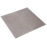 RS PRO Stainless Steel Perforated Metal Sheet Silver 500 mm x 500 mm 0.55 mm Thickness 182-8360