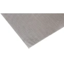 RS PRO Stainless Steel Perforated Metal Sheet Silver 500 mm x 500 mm 0.55 mm Thickness 182-8360
