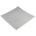 RS PRO Perforated Stainless Steel Metal Sheet Silver 500 mm x 500 mm 0.55 mm Thick 182-8382