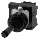 Siemens SIRIUS ACT 3SU11 Joystick Round, IP20, IP65, IP67, 500 V AC, 10 A 3SU1100-7BD10-1NA0