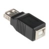 RS PRO USB Type A to Female to USB B Female Adapter USB 2.0, 28AWG Copper Wire, PVC Hood, PE Insulation 182-8480