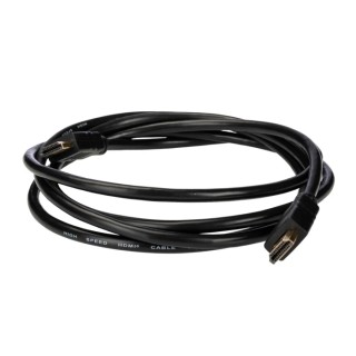 RS PRO 2 m 4K HDMI Male to Male Cable, Black 182-8473