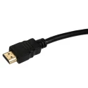 RS PRO 2 m 4K HDMI Male to Male Cable, Black 182-8473