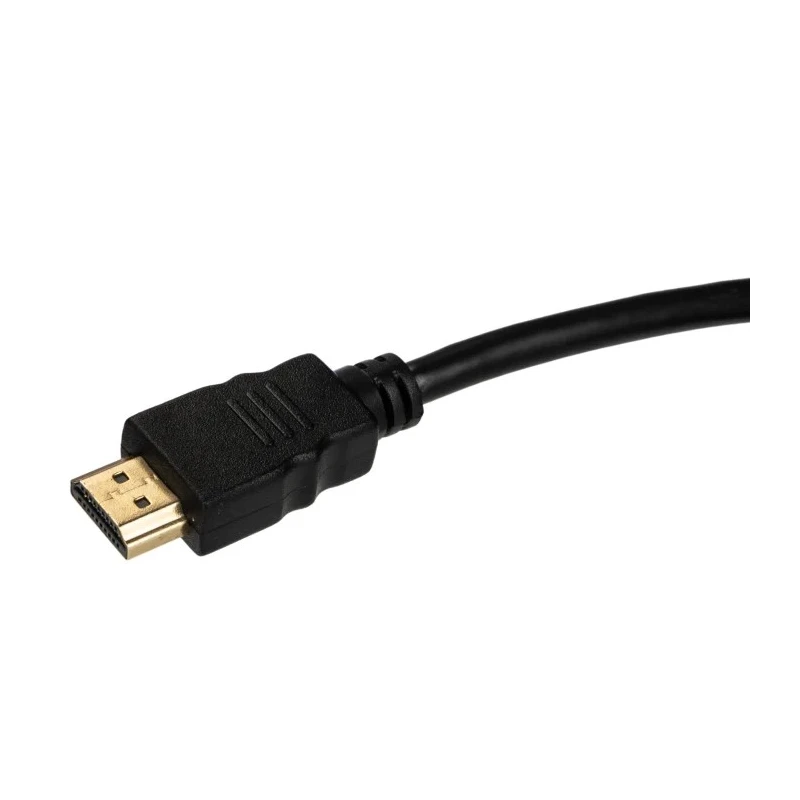 RS PRO 2 m 4K HDMI Male to Male Cable, Black 182-8473