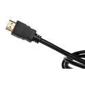 RS PRO 2 m 4K HDMI Male to Male Cable, Black 182-8473