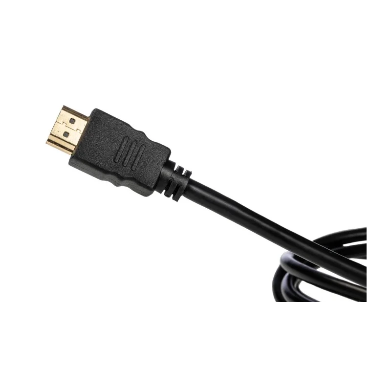 RS PRO 2 m 4K HDMI Male to Male Cable, Black 182-8473