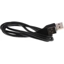 RS PRO IC Socket USB Cable Male USB Type A to Male USB Type A USB 2.0 Black 1 m 182-8482