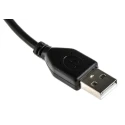 RS PRO IC Socket USB Cable Male USB Type A to Male USB 2.0 Mini USB Type B Black 5m 182-8494