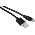 RS PRO IC Socket USB Cable Male USB Type A to Male USB 2.0 Micro USB Type B 1.8m 182-8496