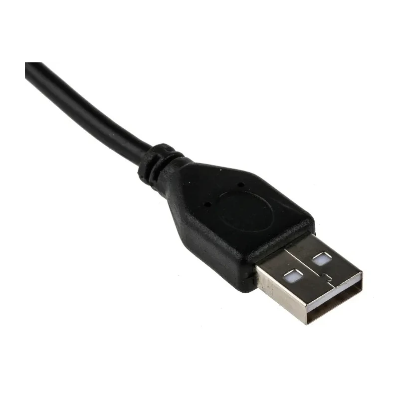RS PRO IC Socket USB Cable Female USB Type A to Female USB 2.0 Black 120 mm 182-8487