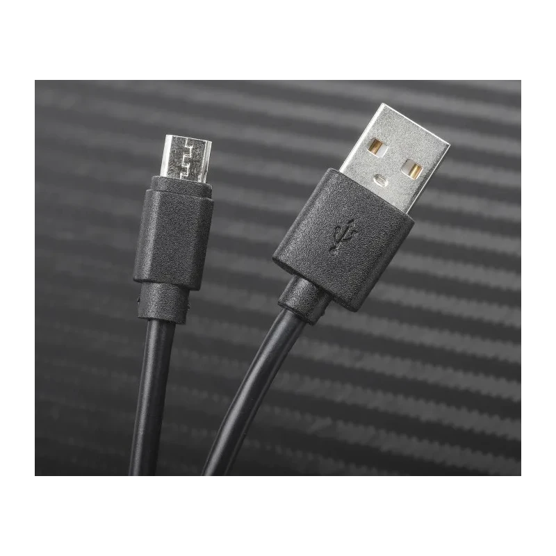 RS PRO IC Socket USB Cable Male USB Type A to Male USB 2.0 Micro USB Type B 1.8m 182-8496