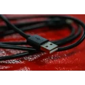 RS PRO IC Socket USB Cable Male USB Type A to Male Micro USB Type B USB 2.0 Black 1 m 182-8495