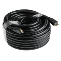 RS PRO 20 m 4K HDMI Cable Male to Male HDMI Black 182-8501
