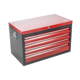 RS PRO Heavy-Duty 4 Drawer Steel Tool Chest with Locking System 794mm x 440mm x 476mm 42kg 833-5907