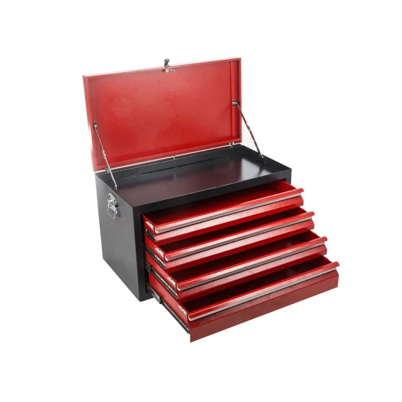 RS PRO Heavy-Duty 4 Drawer Steel Tool Chest with Locking System 794mm x 440mm x 476mm 42kg 833-5907