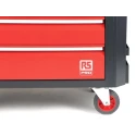 RS PRO 7 Drawer Wheeled Roller Cabinet Steel Mobile Tool Storage 710mm x 450mm x 975mm 66.4kg 833-5900