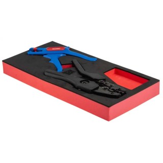 RS PRO 2 Piece Electrician Tool Kit with Foam Inlay Model 833-5966