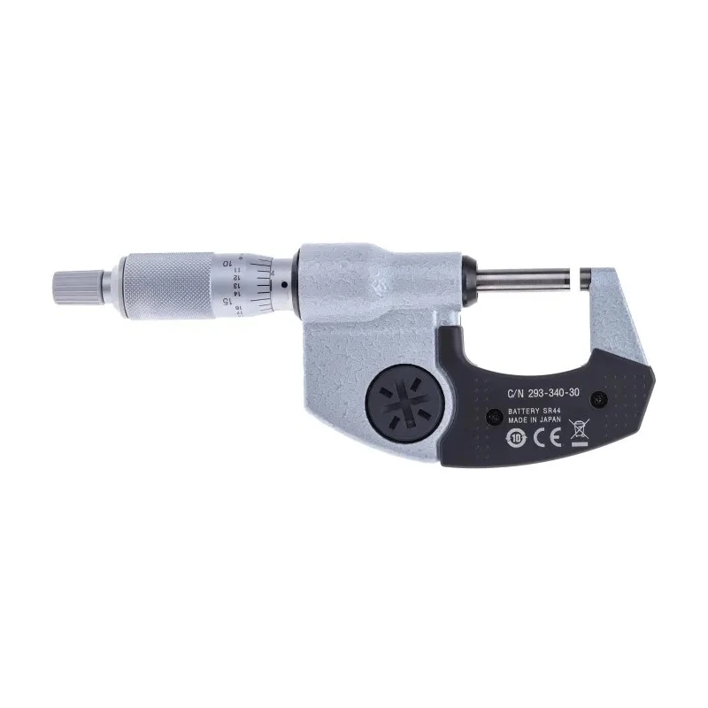 Mitutoyo Digital Electronic External Micrometre 25 mm Measurement, Accuracy ±0.00005 in Model 293-340-30