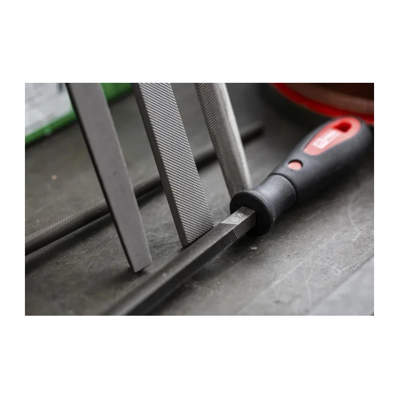 RS PRO 11 Piece Bastard Cut Engineers File Set 200 mm Length with Rectangular Shape and Handles 833-5953