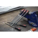 RS PRO 11 Piece Bastard Cut Engineers File Set 200 mm Length with Rectangular Shape and Handles 833-5953