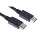 Roline RS PRO Male DisplayPort to Male DisplayPort Cable Polyvinyl Chloride Jacket 1m 3.3V 182-8552