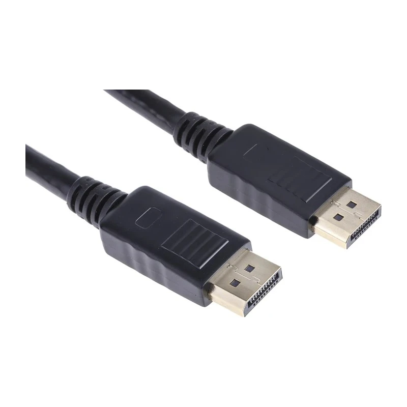 Roline RS PRO Male DisplayPort to Male DisplayPort Cable Polyvinyl Chloride Jacket 1m 3.3V 182-8552