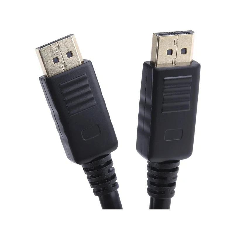 Roline RS PRO Male DisplayPort to Male DisplayPort Cable Polyvinyl Chloride Jacket 1m 3.3V 182-8552