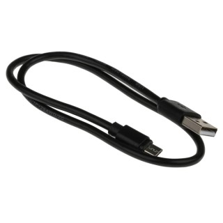 RS PRO IC Socket USB Cable Male USB Type A to Male Micro USB Type B Black 500mm 182-8551
