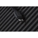 RS PRO IC Socket USB Cable Male USB Type A to Male Micro USB Type B Black 500mm 182-8551
