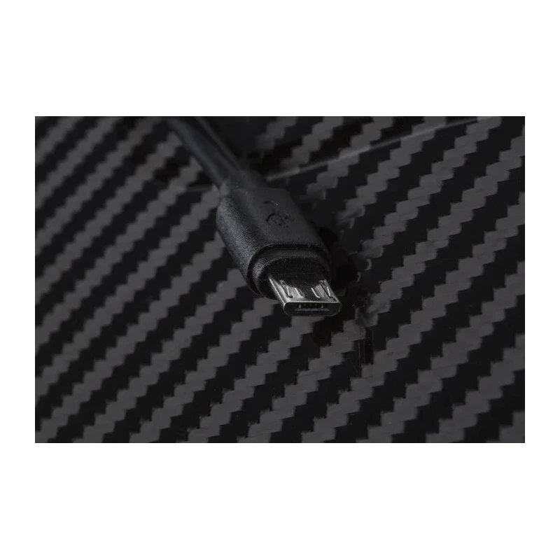 RS PRO IC Socket USB Cable Male USB Type A to Male Micro USB Type B Black 500mm 182-8551