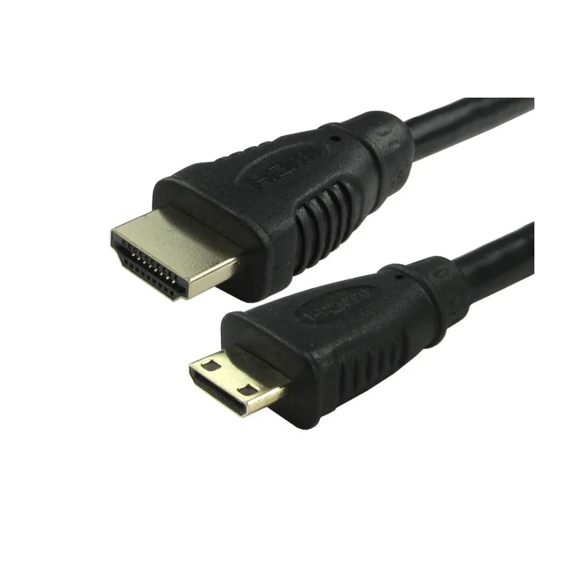 RS PRO 2 m 4K Mini HDMI Male to HDMI Male Cable, Black 182-8581