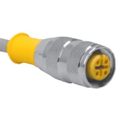 Turck Sensor Actuator Cable Female 4-Way M12 Connector 15 m Length RK 4.41T-15
