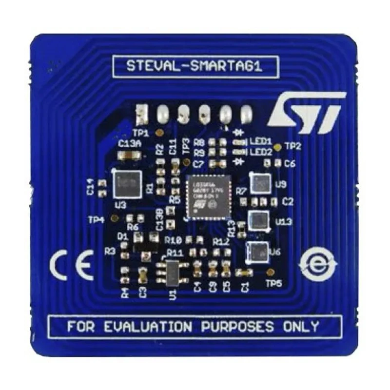 STMicroelectronics NFC Dynamic Tag Sensor Node Evaluation Board with STLQ015, HTS221, ST25DV64K, LIS2DW12 STEVAL-SMARTAG1