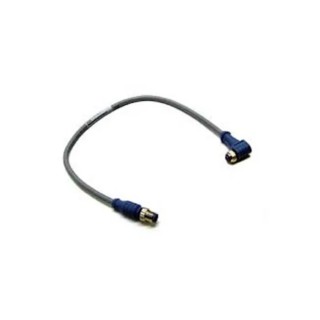 Turck Sensor Actuator Cable Female 5 way M12 to Male 5 way M12, PVC Grey Jacket, 500mm, 250V, IP68 RSC WKC 572-0.5M