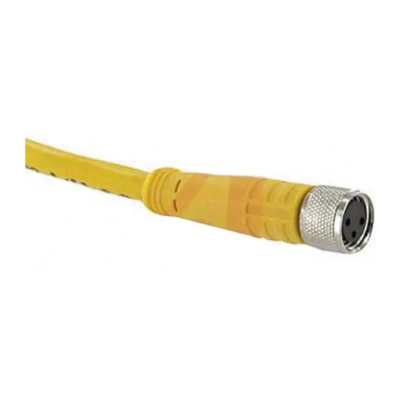 Turck Sensor Actuator Cable Female 3 Way M8 to Male M8, 1 m, Polyvinyl Chloride Jacket, IP67 Rated PKG 3M-1-PSG 3M