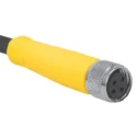Turck Female 3 Way M8 to Unterminated Sensor Actuator Cable 5 m, PVC Jacket, Black, IP67 PKG 3M-5/S90/S101