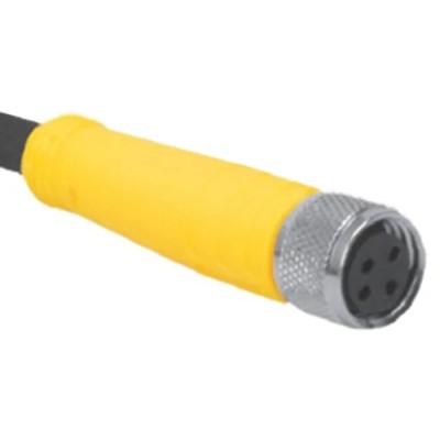 Turck Female 3 Way M8 to Unterminated Sensor Actuator Cable 5 m, PVC Jacket, Black, IP67 PKG 3M-5/S90/S101