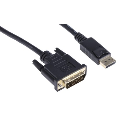StarTech.com RS PRO Male DVI-D Dual Link to Male DVI-D Polyvinyl Chloride DisplayPort Cable 3 m 182-8787