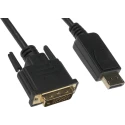 RS PRO Male DVI-D Dual Link to Male DVI-D Polyvinyl Chloride DisplayPort Cable 5 m 182-8788