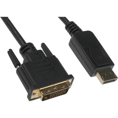 RS PRO Male DVI-D Dual Link to Male DVI-D Polyvinyl Chloride DisplayPort Cable 5 m 182-8788