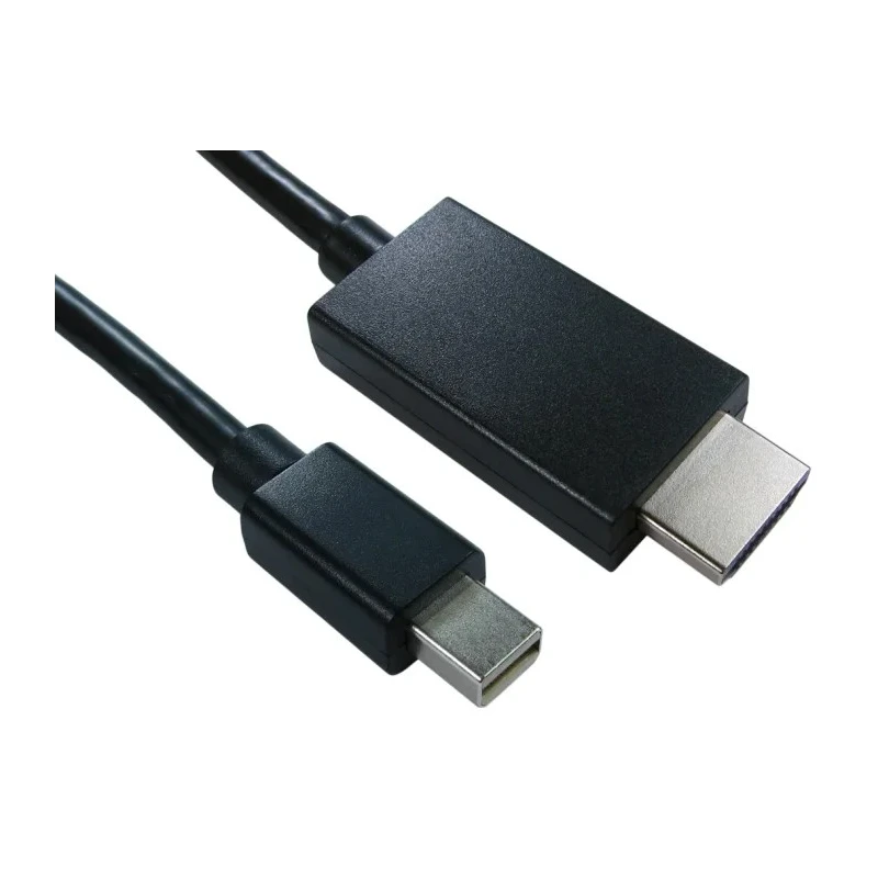 RS PRO Male Mini DisplayPort to Male HDMI Polyvinyl Chloride DisplayPort Cable 3 m 182-8801